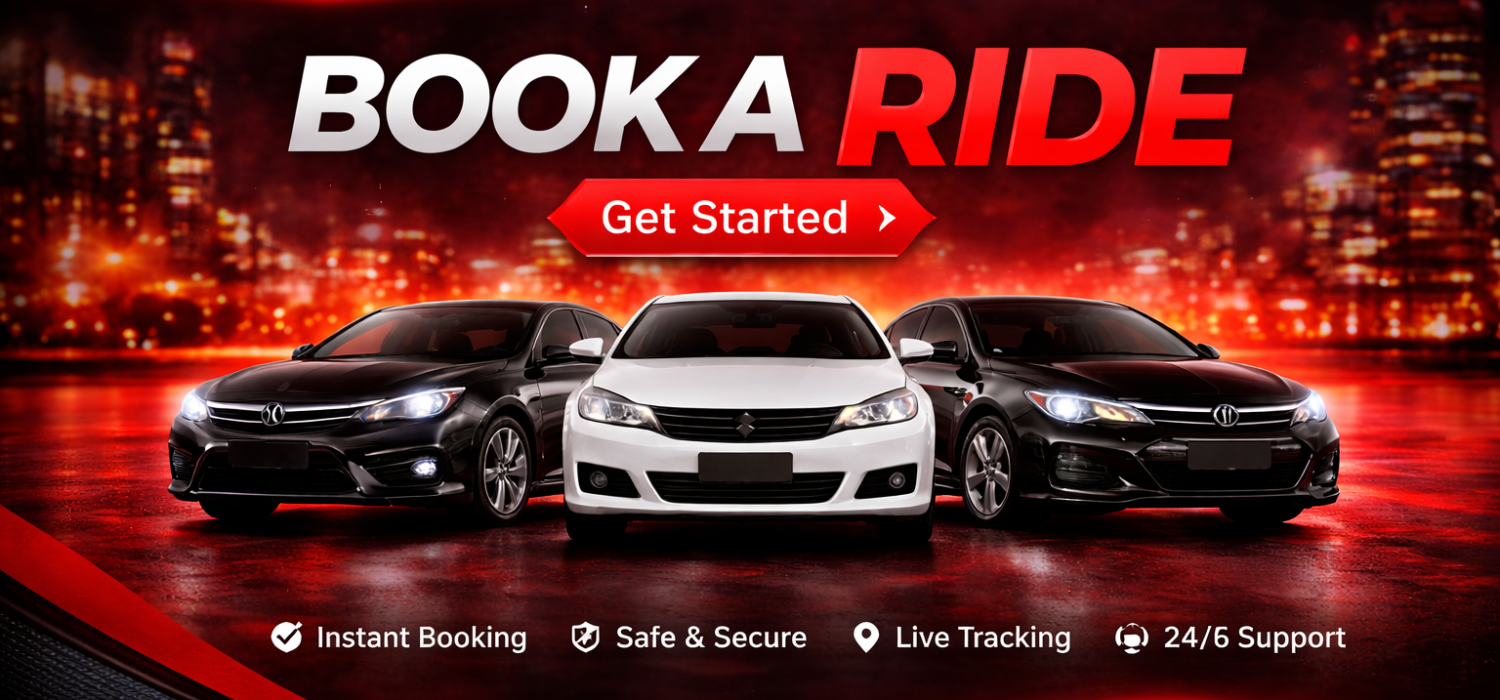 premium ride service at night